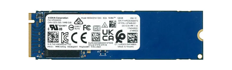 KBG40ZNV128G KIOXIA Kioxia - M.2 Nvme - 2280 128GB